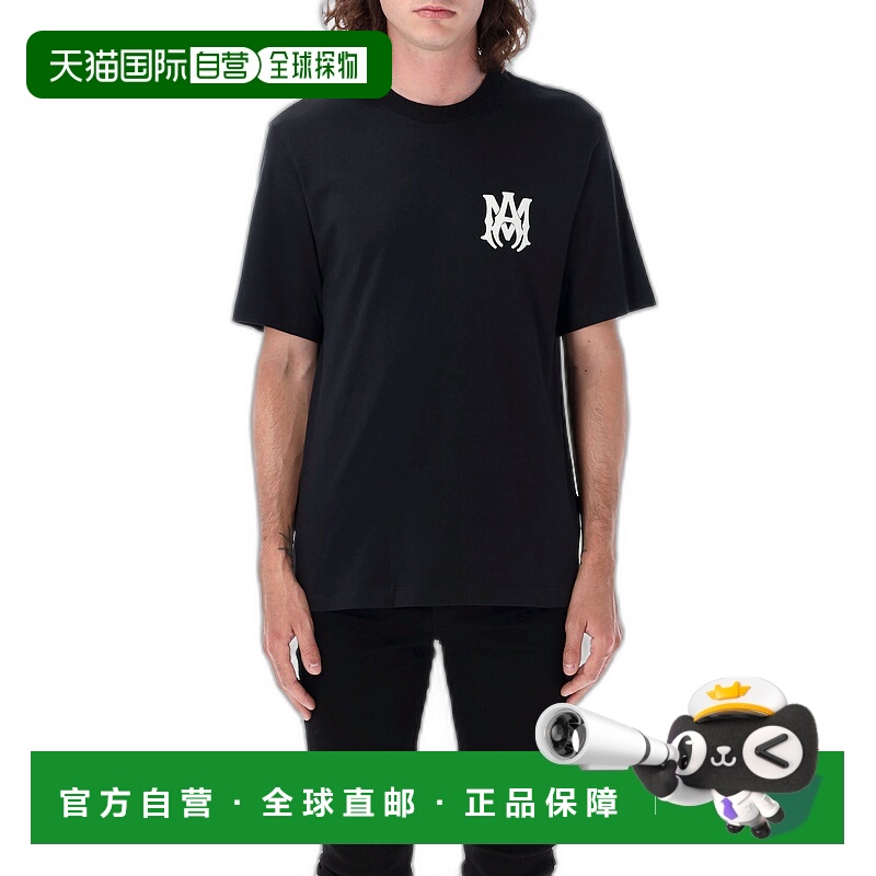 香港直邮AMIRI 男士 MA Core 徽标T恤 AMJYTE1074短袖印花