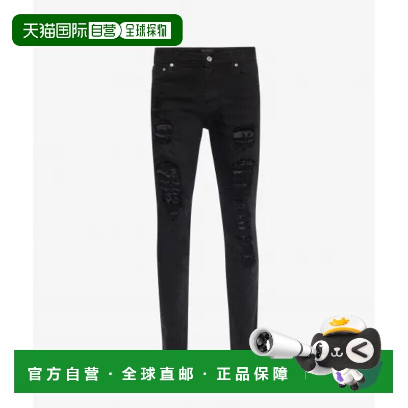 1h可退 香港直邮mcqueen亚历山大 麦昆男士牛仔长裤