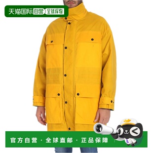 1h可退 欧洲直邮KENZO 男士大衣 5OU2051MH39 AW2018 黄色 Yellow