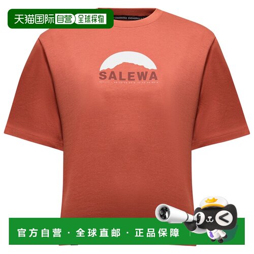 香港直邮SALEWA 女士户外T恤 9167393ETRUSCANRED【付后1h可退】