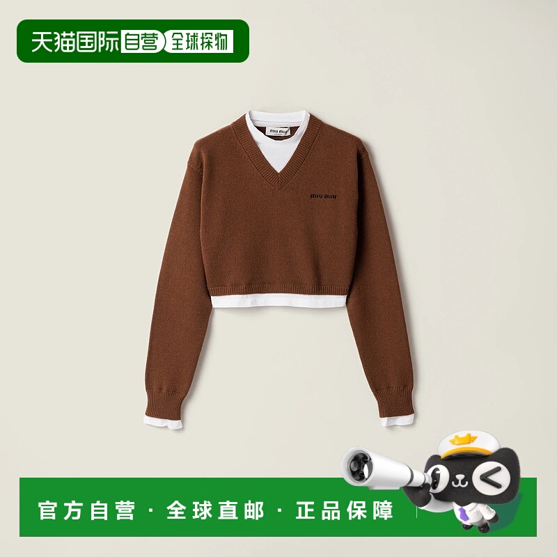 1h可退 欧洲直邮MIU MIU 缪缪 25秋冬 MMLB76_174K_F0046_S_OOO