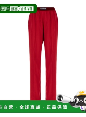 1h可退 香港直邮Tom Ford 标贴松紧休闲裤 PAW397FAX881ER402
