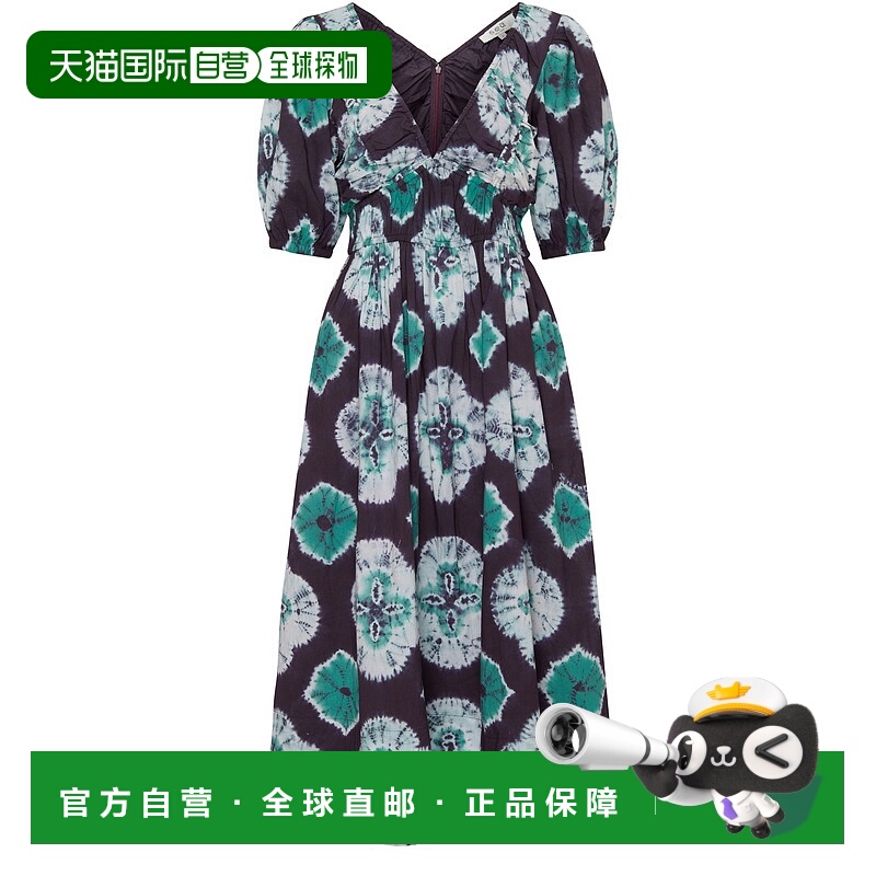 1h可退 香港直邮SEA 海洋 女士 Aveline 扎染印花连衣裙 YXUDGTU