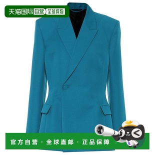 香港直邮Balenciaga 巴黎世家 女士 technical-twill 收腰西装外