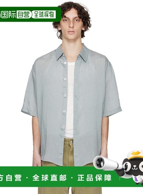 香港直邮Our Legacy 男士 灰色 Beyond 短袖衬衫 M2252BG