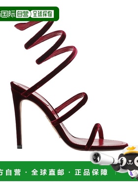 香港直邮Rene Caovilla 圆头高跟凉鞋 C12478105VL01