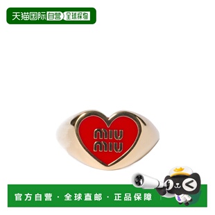 1h可退 香港直邮Miu Miu 心形戒指 5IA0842IE2