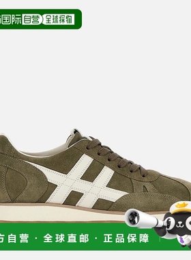 自营欧洲直邮Hogan 86er绿色运动鞋德训鞋