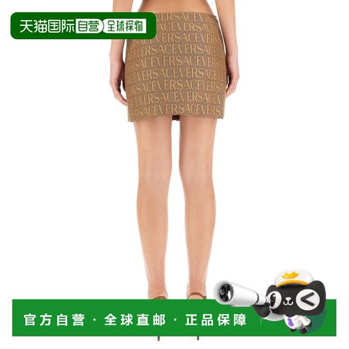 香港直邮VERSACE 女士半身裙短裙 AW2023 10109261A033152N740