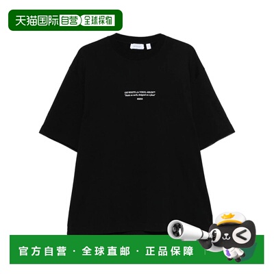 香港直邮off-white 男士 STATEMENT SKATE 棉质T恤 OMAA120S26J00