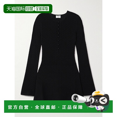 Saint Laurent 圣罗兰 女士 迷你钩编连衣裙 8176【付后1h可退】