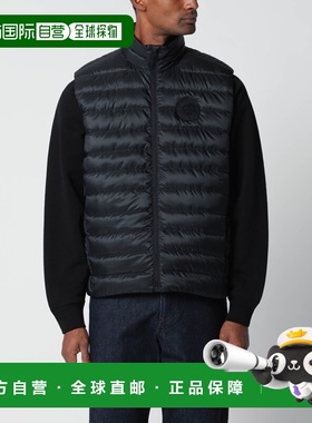 1h可退 香港直邮Canada Goose 加拿大鹅 男士 黑色带里衬拉链马甲