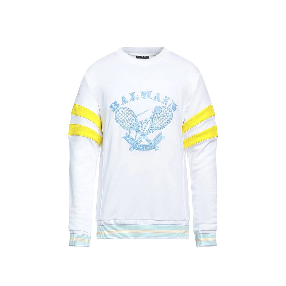 香港直邮Balmain 巴尔曼 男士 运动衫 white白色 舒适时尚卫衣