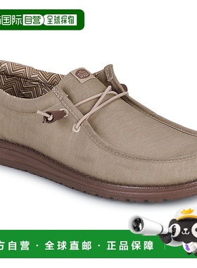 欧洲直邮HEY DUDE  男鞋 秋冬2025 德比鞋 WALLY STRETCH CANVAS