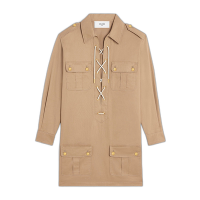 1h可退 香港直邮CELINE 迷你连衣裙 Women crov