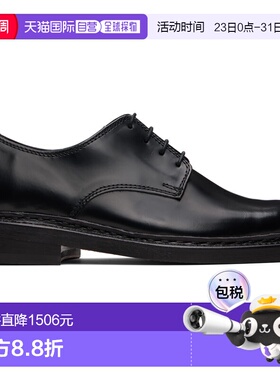 1h可退 香港直邮Our Legacy 男士 黑色 Uniform Parade 德比鞋 M1