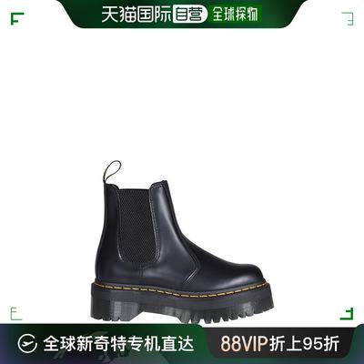 香港直邮Dr. Martens 马丁大夫 女士 2976 Quad 靴子 2976QUAD黑