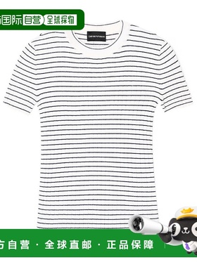 香港直邮Emporio Armani 短袖女装针织衫上衣 EW001262AF18758