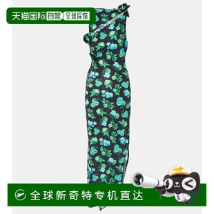 连衣裙 1h可退 香港直邮Coperni 女士 刺绣印花不对称长款