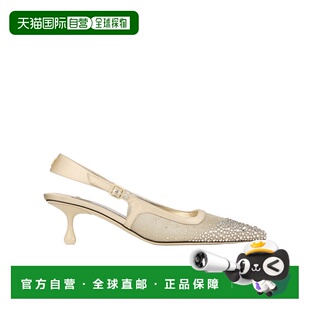 香港直邮Jimmy Choo 水晶网眼高跟鞋 AMEL50IUZ1C1151