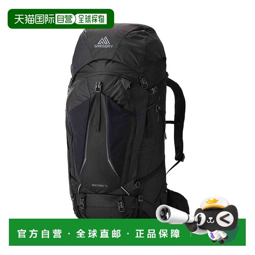 自营欧洲直邮GREGORY格里高利 Baltoro男士黑色尼龙双肩背包