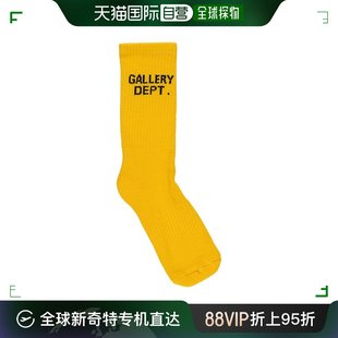 香港直邮GALLERY Logo混棉袜子 男士 DEPT.