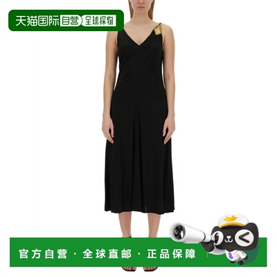 1h可退 香港直邮LANVIN 女士连衣裙 RWDR0007 SS2024 黑色