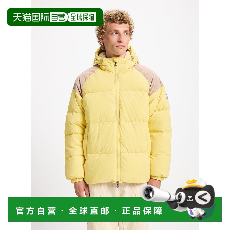 自营欧洲直邮Pyrenex Retro Sten 男女通用羽绒服 淡黄色
