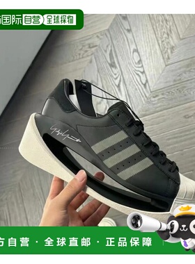 1h可退 香港直邮Y-3 男士 黑色贝壳头GENDO矮帮球鞋 IF2031 BLK I