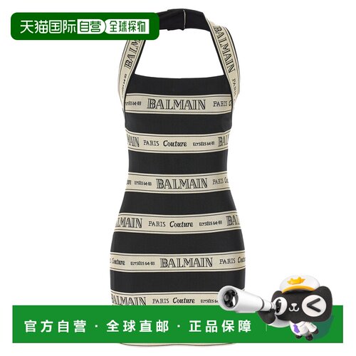 香港直邮BALMAIN 女士连衣裙 EF1R5088JJ95EDY AW20支付后1h可退
