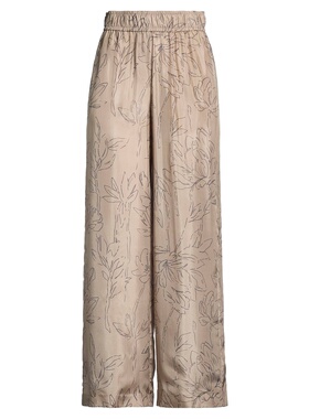 香港直邮Brunello Cucinelli 布内罗 古奇拉利 女士 阔腿裤休闲裤