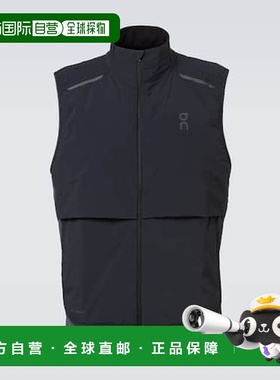 1h可退 香港直邮On 男士 Weather 高科技背心 black黑色 舒适时尚