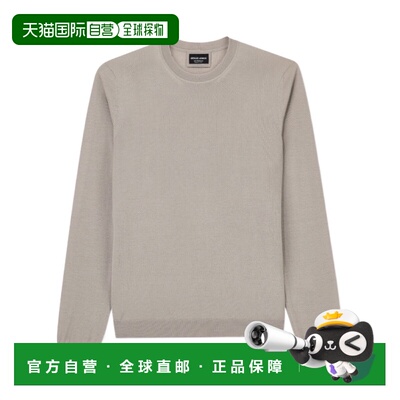 Giorgio Armani 长袖羊绒套头衫 6LSM08SM98Z