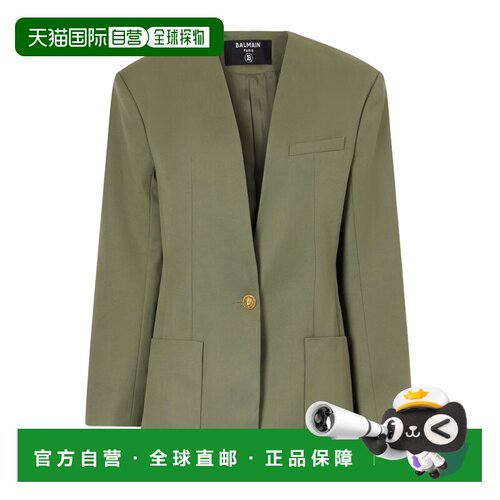 香港直邮BALMAIN 女士西服 GF0SK900CG697EC SS20【付后1h可退】