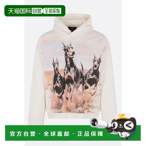 香港直邮Represent 男士 Western Dobermans 宽松款连帽衫 MLM100