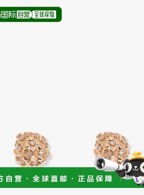 1h可退 香港直邮Self-Portrait 女士 金色铜制耳环 RS26615EGDGOL