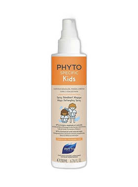 欧洲直邮Phyto发朵 儿童柔顺喷雾200ml 柔软光泽易打理正品