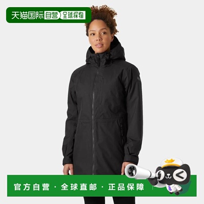 自营欧洲直邮Helly Hansen 女士黑色聚酰胺Westport保暖外套
