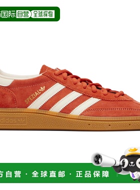 1h可退 香港直邮Adidas 男士 红色 Handball Spezial 运动鞋 IG61