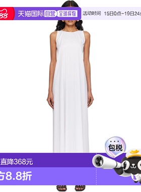 香港直邮MaxMara 麦斯玛拉 女士 白色 Romea 连衣裙 2516221019