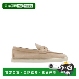 1h可退 Louboutin 圆头乐福鞋 1260680_一脚蹬 香港直邮Christian