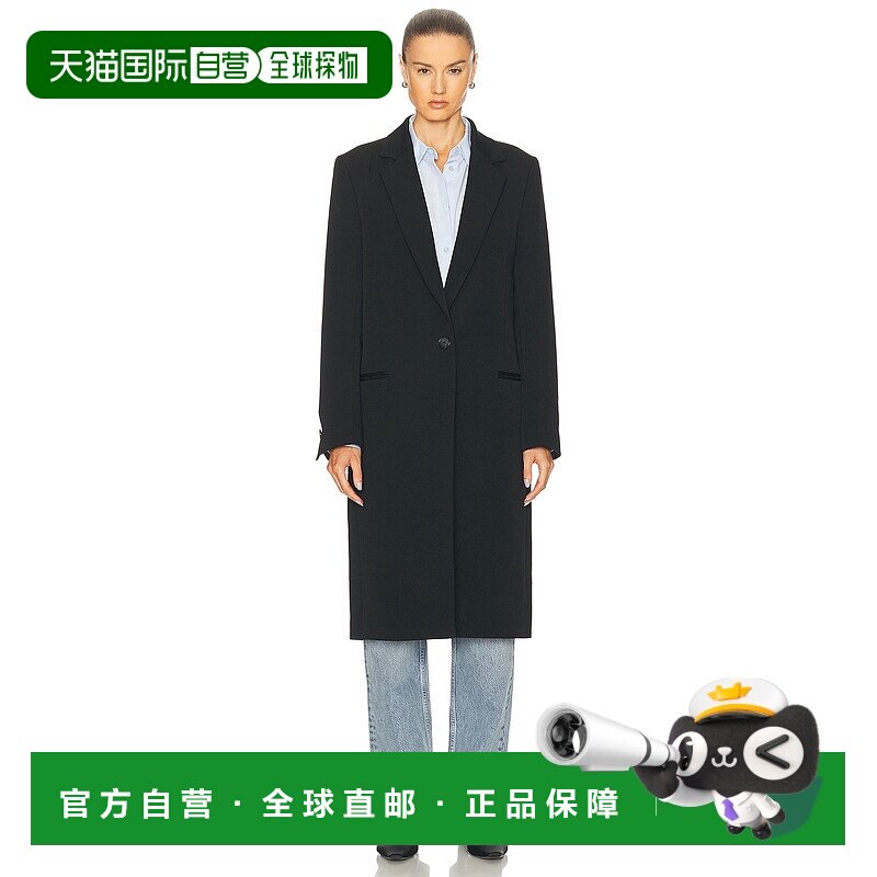 1h可退 香港直邮TOTÊME 女士 经典款精细剪裁大衣 252WRO0198FB04
