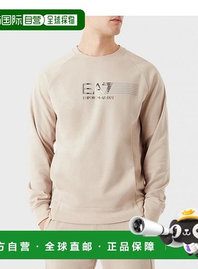 香港直邮EA7 Emporio Armani logo印花圆领卫衣 3RPM41PJMBZ
