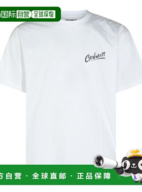 香港直邮CARHARTT WIP 男士 白色棉质T恤 I03753702XX