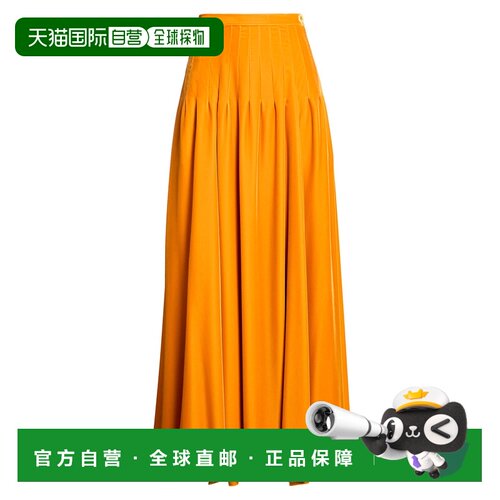 香港直邮DIOR 迪奥 女士 长款半身裙 orange橙色 舒适时尚