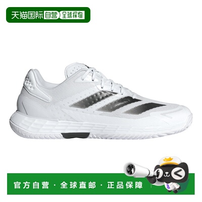 自营欧洲直邮Adidas阿迪达斯 Defiant Speed 2 M男士织物网球鞋