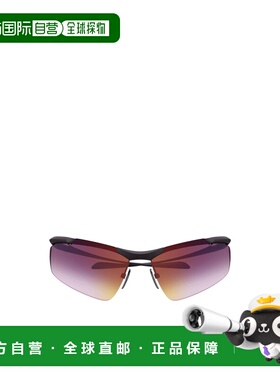 1h可退 香港直邮Balenciaga 几何框防护墨镜 BB0462S巴黎世家