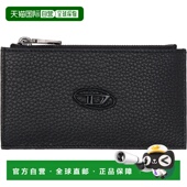 X102 男士 香港直邮Diesel 1h可退 Evo 迪赛 Hissu 卡包 黑色 Iii