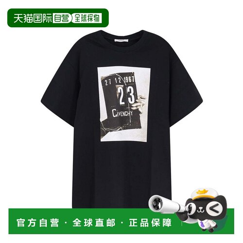 香港直邮GIVENCHY 男士T恤 BM71NK3YSL001 SS2026 支付后1h可退