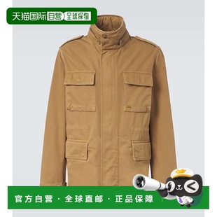 香港直邮Burberry 牛仔军装 巴宝莉 EKD 夹克博柏利 男士 1h可退